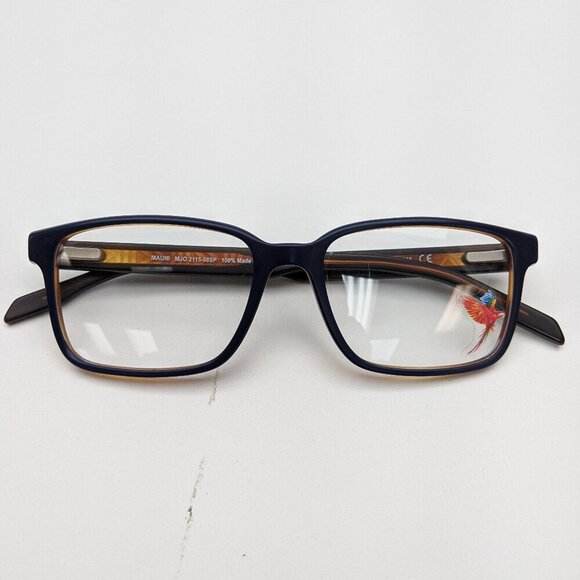 🕶️Made in Italy! Maui Jim MJO2115-08SP Eyeglasses 53/17-145 / JLE109🕶️ - Picture 1 of 8